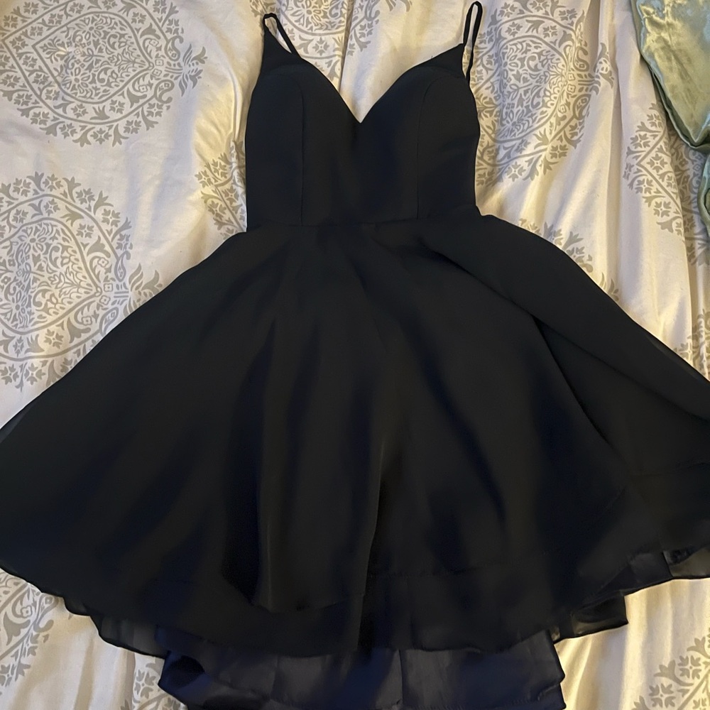 Navy Blue A-Line MiniDress